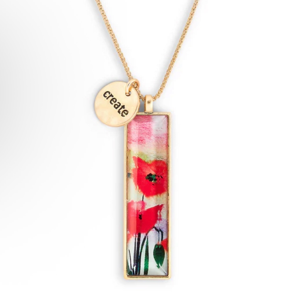 ✅Demdaco Poppy Keshi Midori Adjustable Necklace